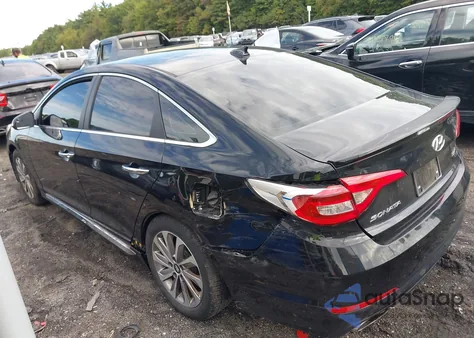 2017 Hyundai Sonata Sport from USA, damaged, VIN 5NPE34AF9HH567720